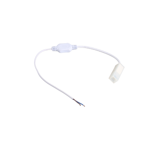 Neon strip lighting connector, model 102