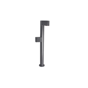 Garden pole 90 cm without bulbs, with two levels of lighting