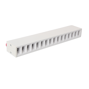 Lighting 10 watts, anti-glare, for track, 2 cm, white color