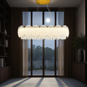 Neo-Classic Chandelier with a Unique Design