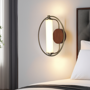 Modern Copper Wall Light – 8W