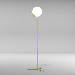 Modern golden long lampshade without bulb, height 160 cm
