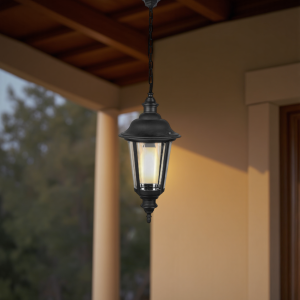 Classic Black Hanging Lantern
