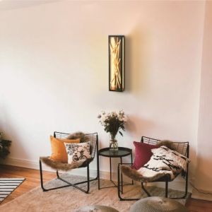 جداري داخلي نووركو أسود ذهبي 8 واط 3000 كلفن