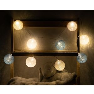 حبل اضاءه 10 متر 100 كره مضيئة 4.5 واط 3000 كلفن