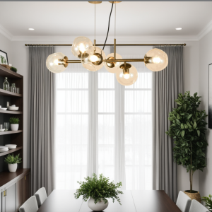 ثريا مودرن نحاسي *اذرع 6 *E27