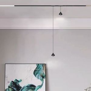 Mini 2W 24V Magnetic Track Pendant Light – 3000K