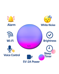 منبّه ذكي وإضاءة استرخاء