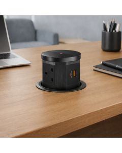 فيش مكتبي مخفي متعدد المخارج