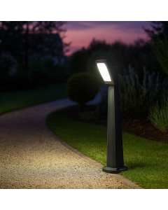 Black Italian column 65 cm without bulb