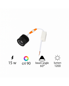 15W Professional Bulb – 60° Beam Angle