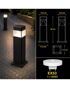 Modern Italian column 50 cm