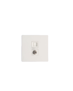 Network + Satellite Socket Noorco Plus - Plano