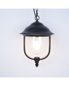 External entrance lantern black E27