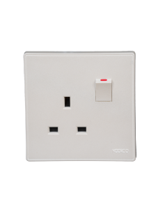 (UK) socket with switch