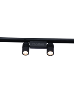 Mini magnetic pathfinder with two steerable lenses