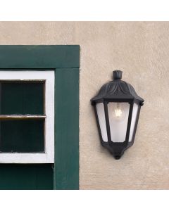 Classic outdoor wall light by Fumagalli, made in Italy