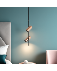 انارة معلقة مودرن نحاسي