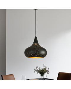 ثريا علاقي عرض30 سم E27 ارتفاع مترين