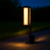 Modern Garden & Pathway Pole Light – 63 cm