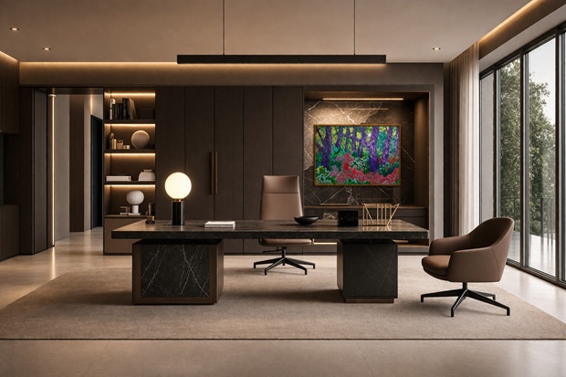 انارة المكاتب بطريقة صحيحة