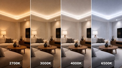 درجة حرارة اللون (الكلفن)