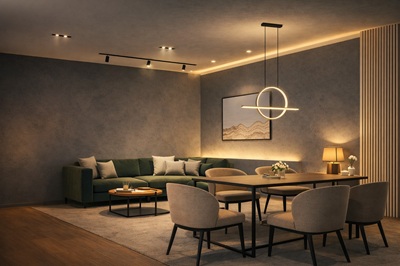 غرفة المعيشة