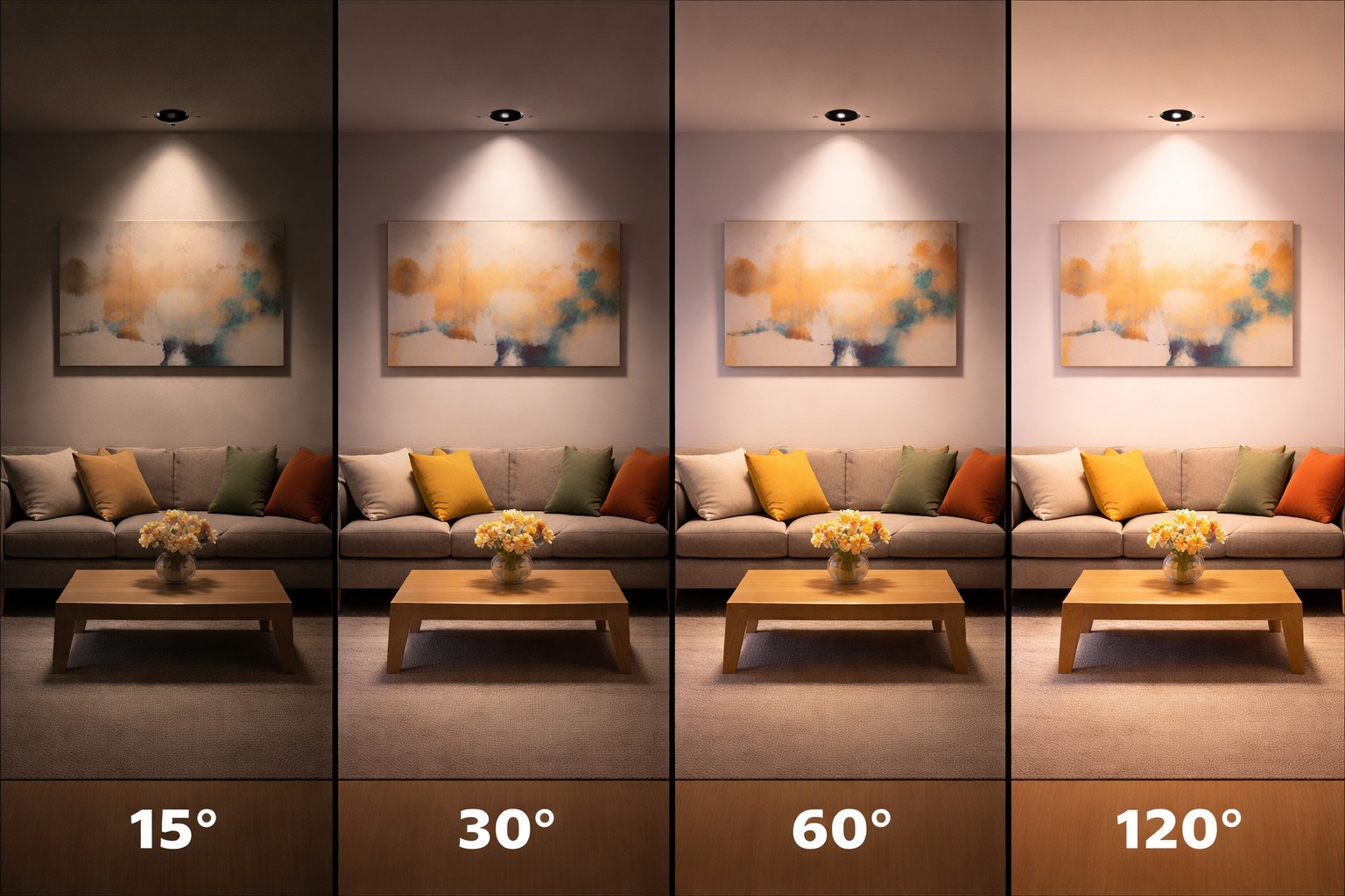 كيف تختار زواية الاضاءة المناسبة ؟