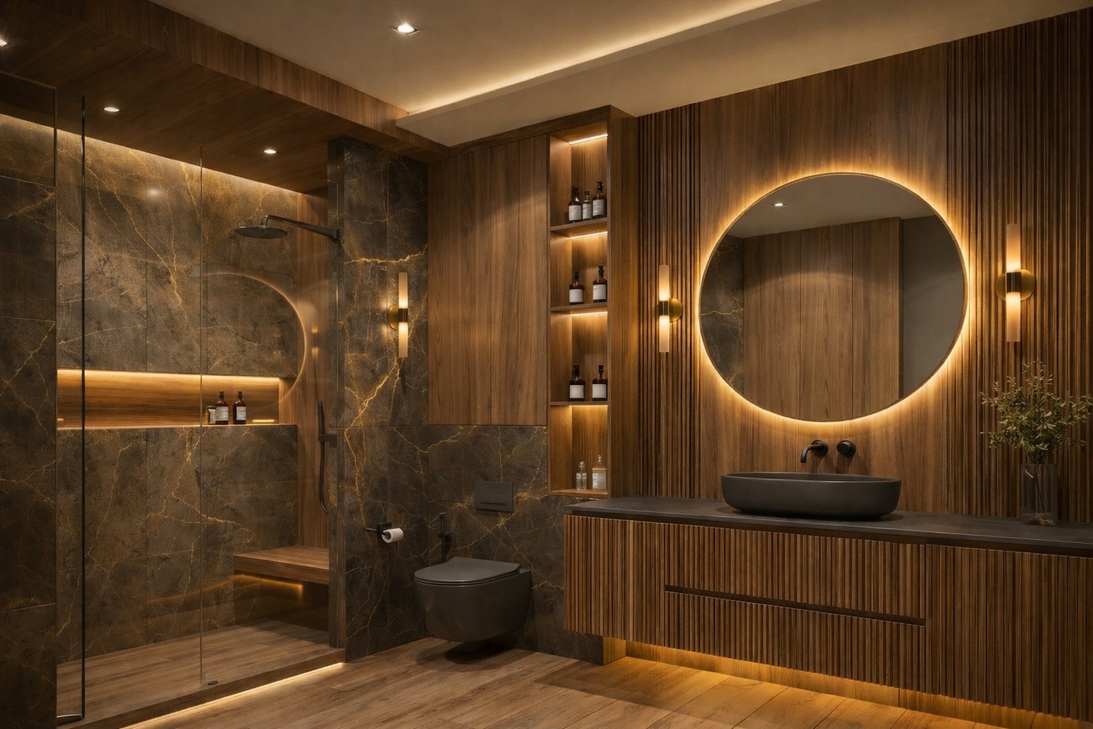 إنارة دورة المياه