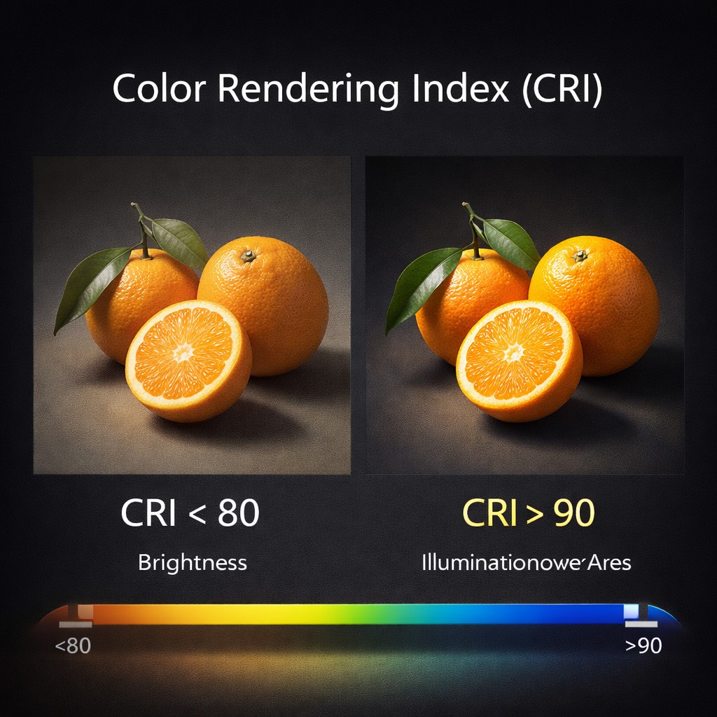 تأثير معامل CRI
